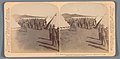 Gezicht op militair kamp met tenten en soldaten in Bloemfontein, Zuid-Afrika Camp from which Recruits were equipped and sent to the front - Bloemfontein, S. Africa (titel op object), RP-F-F08983.jpg