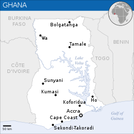 Ghana - Location Map (2013) - GHA - UNOCHA.svg