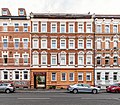 Apartment building in closed development