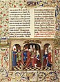 Ilukirjandusteose "Roman de Girart de Roussillon" illumineeritud käsikiri, umbes 1450. aastast