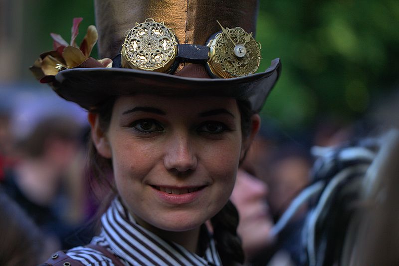 File:Girl with a hat - Flickr - Peter.Samow.jpg