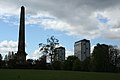 Nelson Monument and Ballater Street Flats