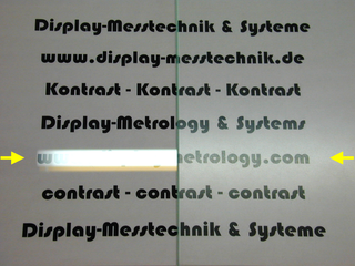 <span class="mw-page-title-main">Matte display</span> Electronic display with a matte surface