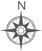 File:Gray compass rose.svg