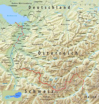 <span class="mw-page-title-main">Austria–Switzerland border</span> International border