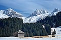 Schlossberg (links) und Spannort (rechts) von Westen (Gerschnialp)