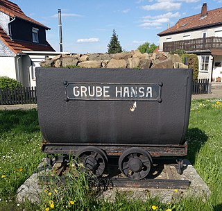 Hansa Pit Former iron mine in Germany known for its paleontology