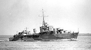 HMCS <i>Iroquois</i> (G89) Royal Canadian Navy destroyer