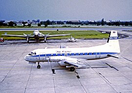 타이항공의 호커시드니 HS 748