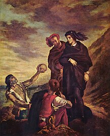 Хамлет са Хорацијом, (гробарска сцена), 1839, Лувр
