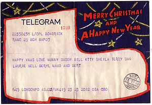 Telegram: Message sent by telegraph