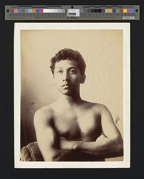 File:Hawaiian youth, photograph by Frank Davey (PP-33-11-012, original).jpg