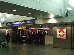 Heathrow’n terminaalien 2 ja 3 metroasema