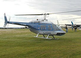 Bell 206 ähnlich dem, der abgestürzt ist