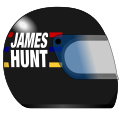 Helmet integral James Hunt.svg