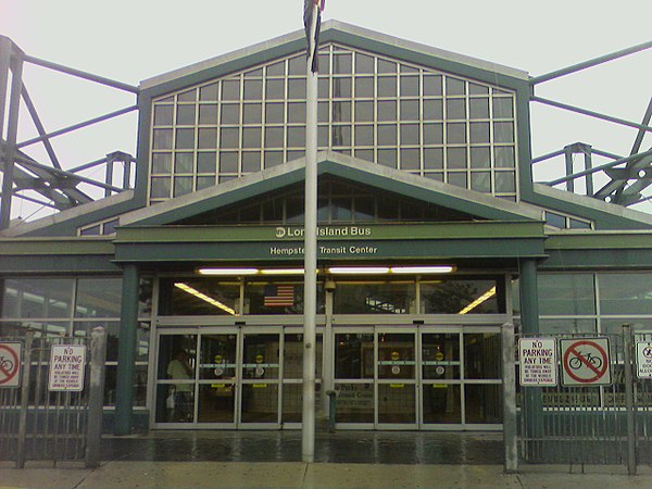 The Hempstead Transit Center sees service from 20 different routes.