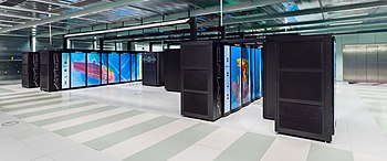 Cray XC40 "Hazel Hen". High Performance Computing Center Stuttgart HLRS 2015 10 Cray XC40 Hazel Hen.jpg