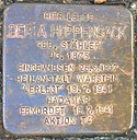 Stolperstein Siegen Hoppensack Bertha geb. Stähler