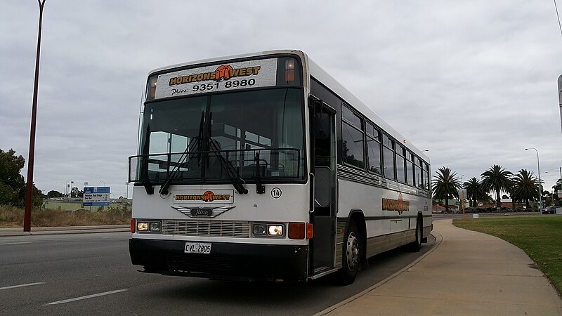 File:Horizons West Hino CM277K (Custom Coaches Mk88) CVL2805 @ Nicholson Road & Canna Drive,Canning Vale.jpg