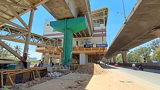 <span class="mw-page-title-main">Hosa Road metro station</span> Upcoming Namma Metro station under Yellow Line