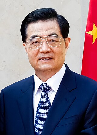 <span class="mw-page-title-main">Hu Jintao</span> General Secretary of the Chinese Communist Party from 2002 to 2012