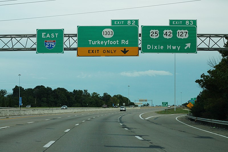 File:I-275 East - Exit 83 - US25 US42 US127 (45024306872).jpg