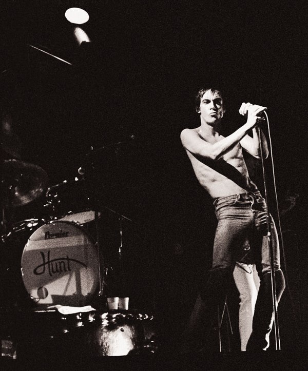 Iggy Pop, the "godfather of punk"