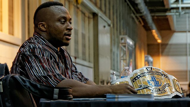 Big E as Intercontinental Champion in 2014