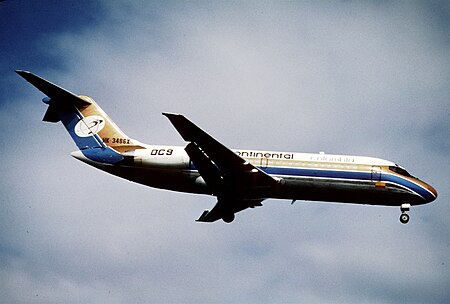 Intercontinental Colombia DC-9-15; HK-3486X, December 1993 CVP (5127216922).jpg