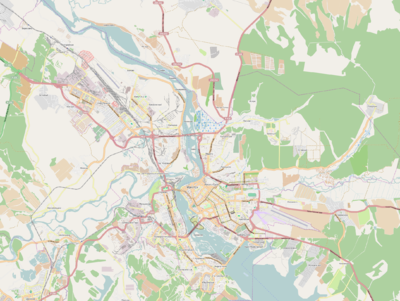 Location map Russia Irkutsk