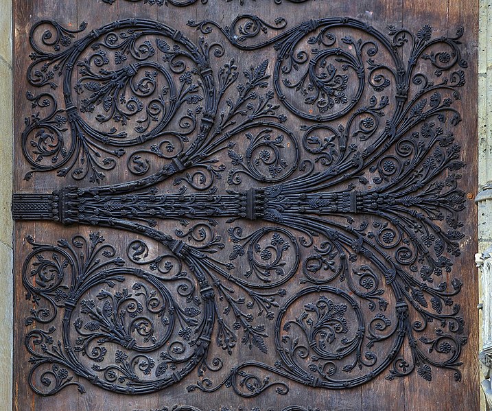 File:Ironwork west portal Notre-dame.jpg