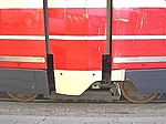 Een jacobsdraaistel onder een Haagse GTL-tram