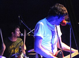 Japandroids in concerto all'Hillside Festival nel 2010