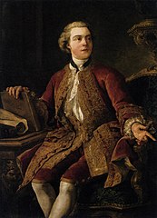 Portrait de M. Abel-François Poisson de Vandières, marquis de Marigny, directeur Général des Bâtiments du Roi (1727-1781)