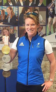 Jennifer Kehoe di Paralympic winter games 2018