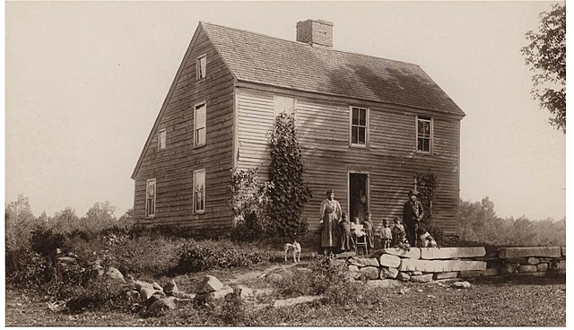 The house in which Brown was born, in Torrington, Connecticut, was photographed in 1896 and destroyed by fire in 1918.