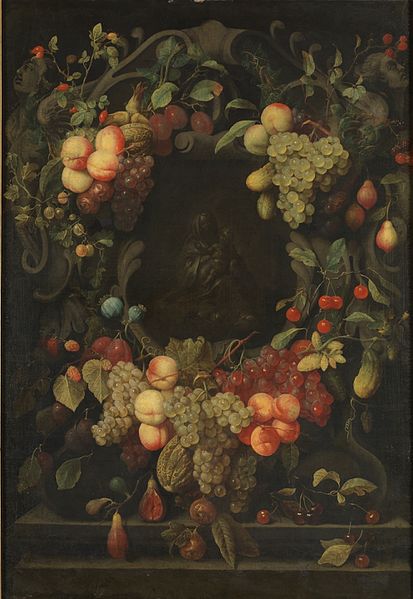 File:Joris van Son - The Virgin with the Child inside a festoon of fruit.jpg