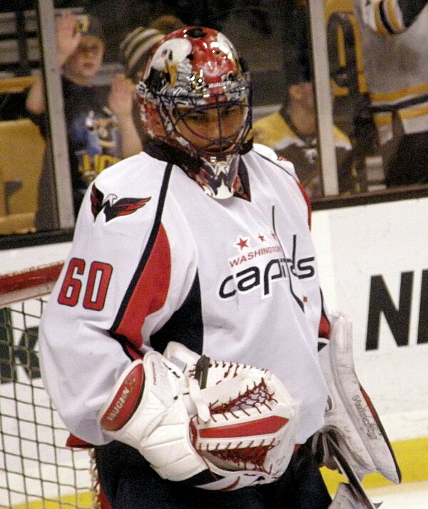 José Theodore with the Washington Capitals in 2009–10.