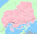 海田町在广岛县的位置