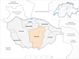 Karte von Basadingen
