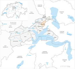 Udligenswil - Localizazion