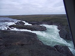 Водопада Казан Фолс на река Казан