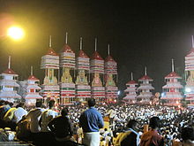 Kettukazhcha at Chettikulangara Kumbha Bharani festival Kettukazhcha at Chettikulangara Devi temple.jpg