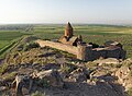 * Nomination View of Khor Virap Monastery early in the morning. Ararat Plain, Armenia. --Argenberg 14:28, 17 October 2023 (UTC) * Promotion  Support Good quality. --JoachimKohler-HB 15:25, 17 October 2023 (UTC)