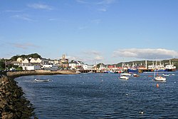 Killybegs is the most important fishing port in Ireland, and its harbour is often full of trawlers. Killybegs Harbour 2007 08 21.jpg