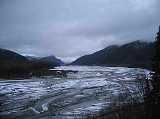 The Klehini River near the Haines Highway