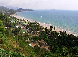 Overzicht van Sai Khao Beach