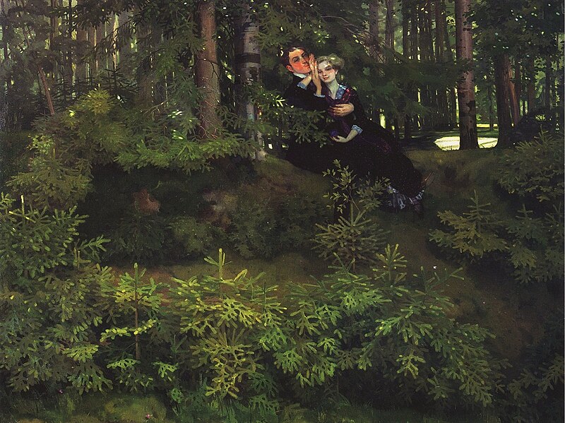 File:Konstantin Somov In the Forest 1914.jpg