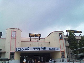 <span class="mw-page-title-main">Kurnool City railway station</span> Indian railway station