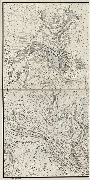 300px kvadratmilkart mil nr 176 nv sv%2c 1797